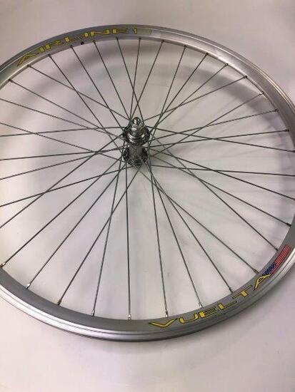 Ruota anteriore 26x1.75 alluminio argento Airline.