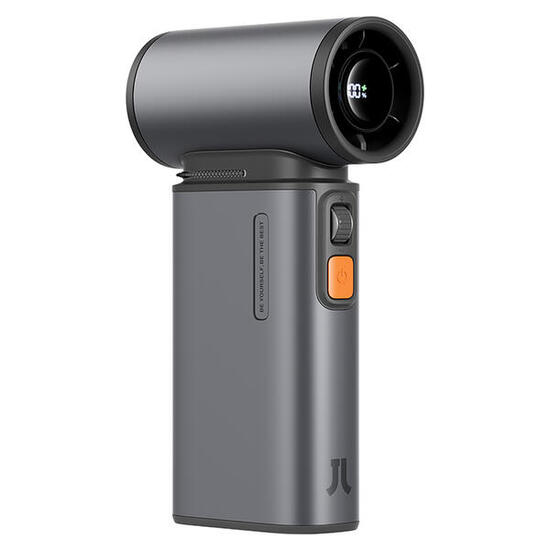 Jisulife ventilador portátil de mano Fan Ultra 9000mAh, gris metalizado