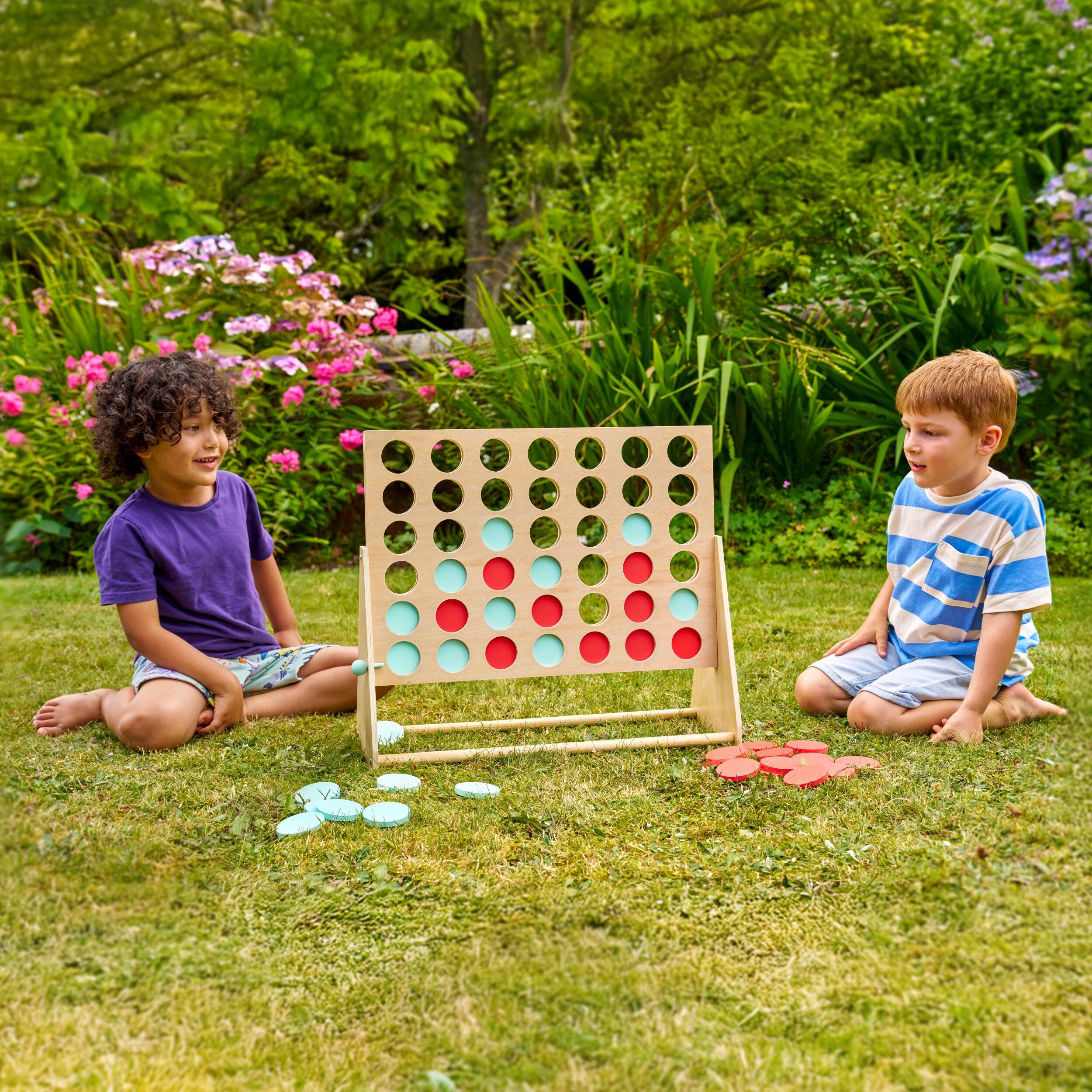 Puissance 4 géant  bois FSC® 2/5