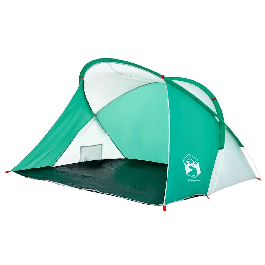 VidaXL 2-Personen Pop-Up Strandzelt - Wasserdicht Meergrün 2/7