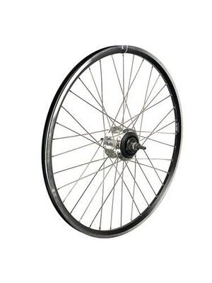 Exus achterwiel 26x1.75 zwart met nexus 7 rollerbrake