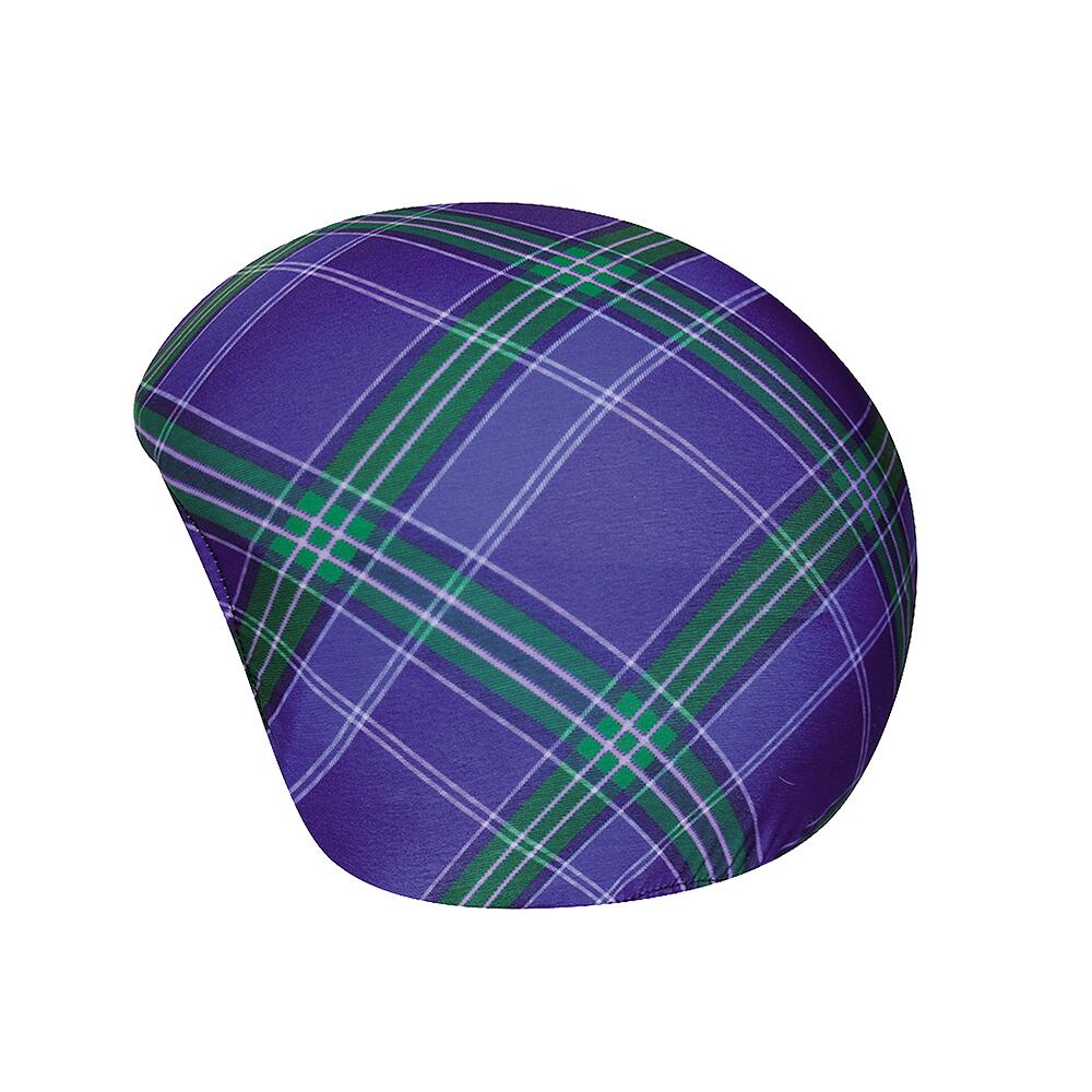 Funda Para Casco De Esquí Coolcasc Escocés Azul Universal 2/4