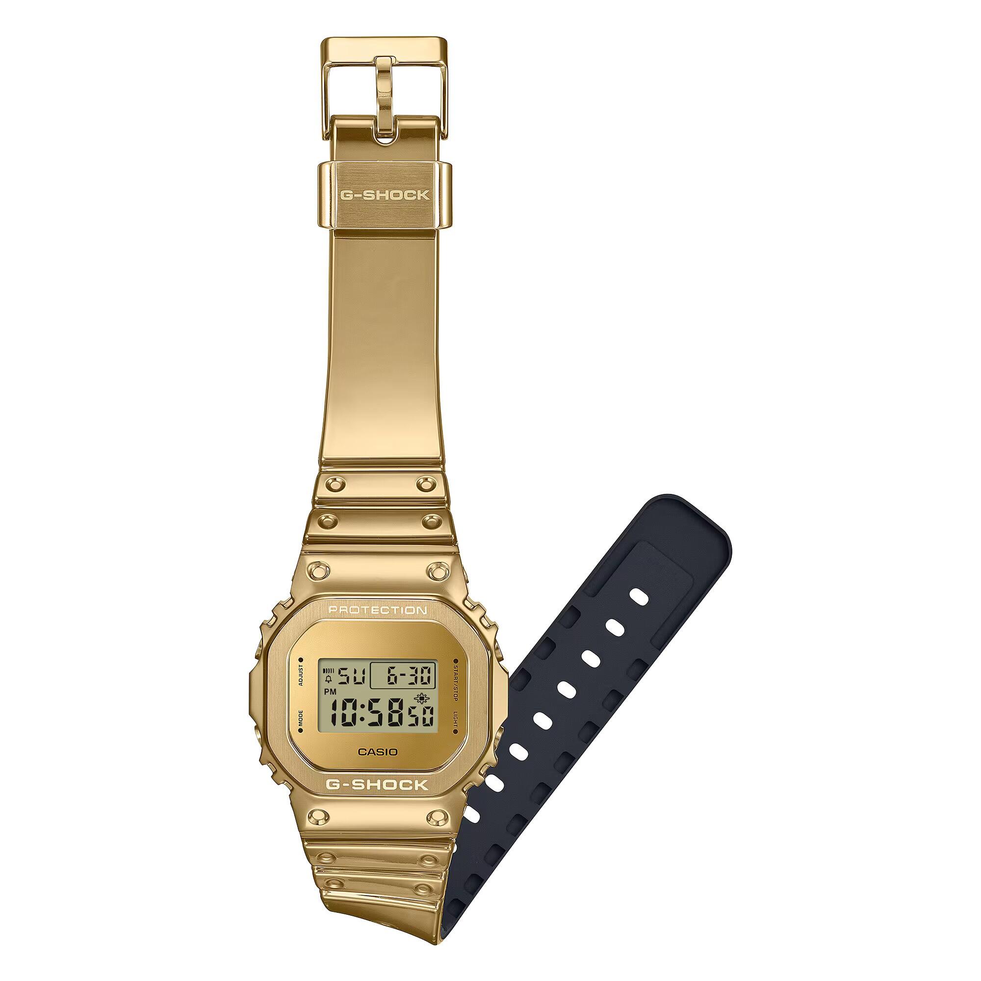 Casio Digital Montre Doré/Doré GM-5600YMG-9ER 2/6