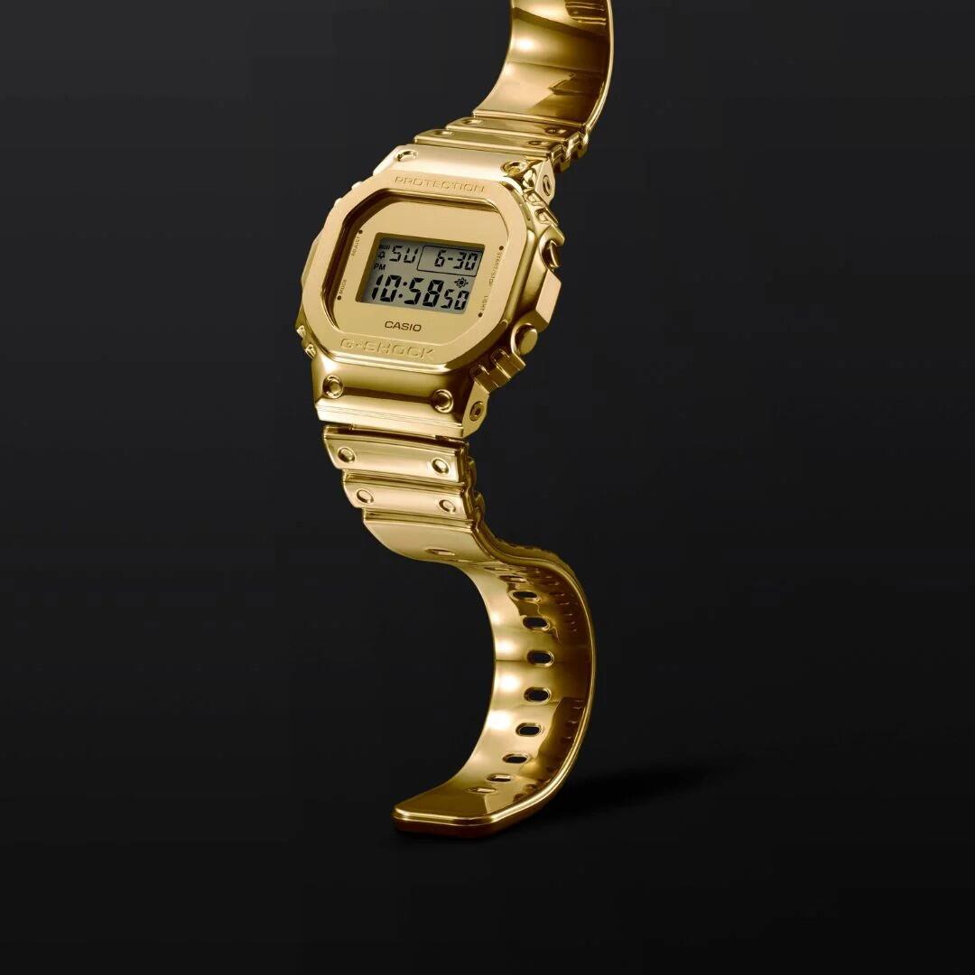 Casio Digital Montre Doré/Doré GM-5600YMG-9ER 3/6