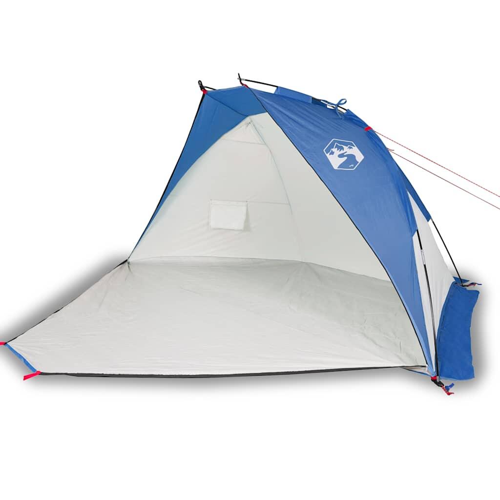 Comfortabele Vidaxl Strandtent 268x223x125 cm Azuurblauw 2/7