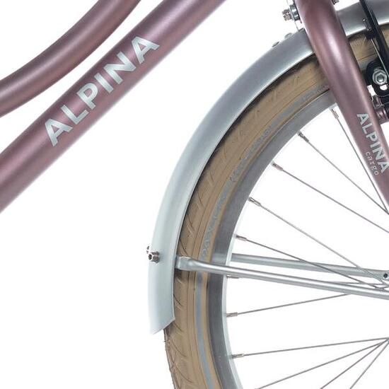 Alpina Fender Set + Rod 20 Fracht Silber Matt