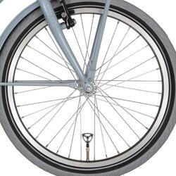 Roue Avant Alpina 20 HLQ-10A-1 - Rayons Zinc Noir