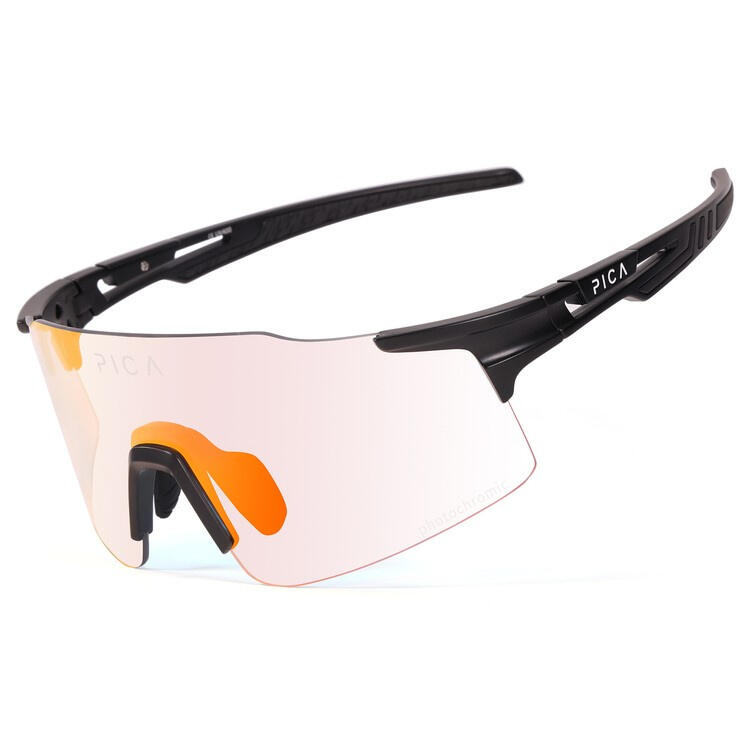 Okulary na rower TREZADO PICA ORRU fotochromowe czerwone
