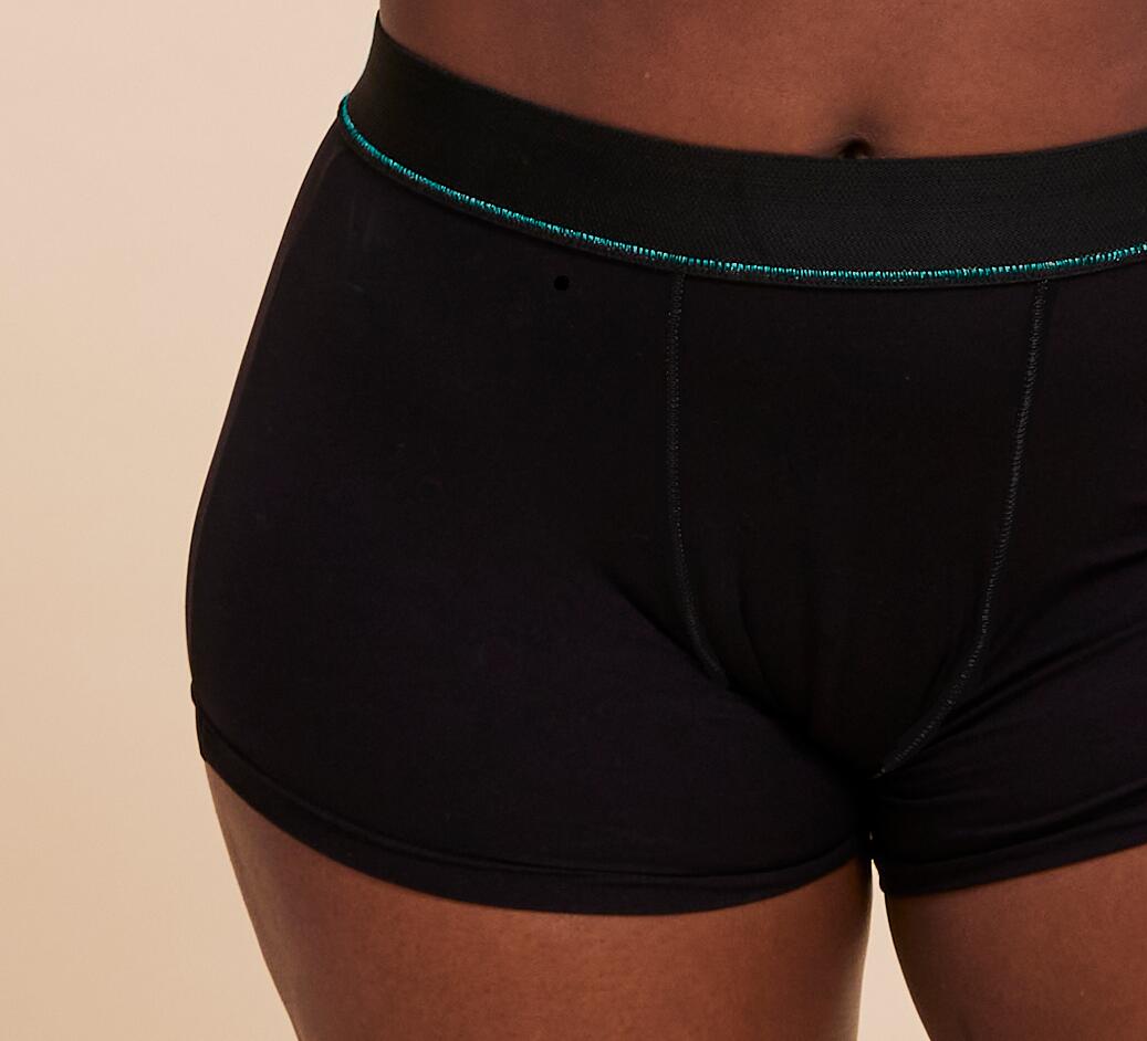 Boxer menstruel Sport Noir absorption MEDIUM 4/4