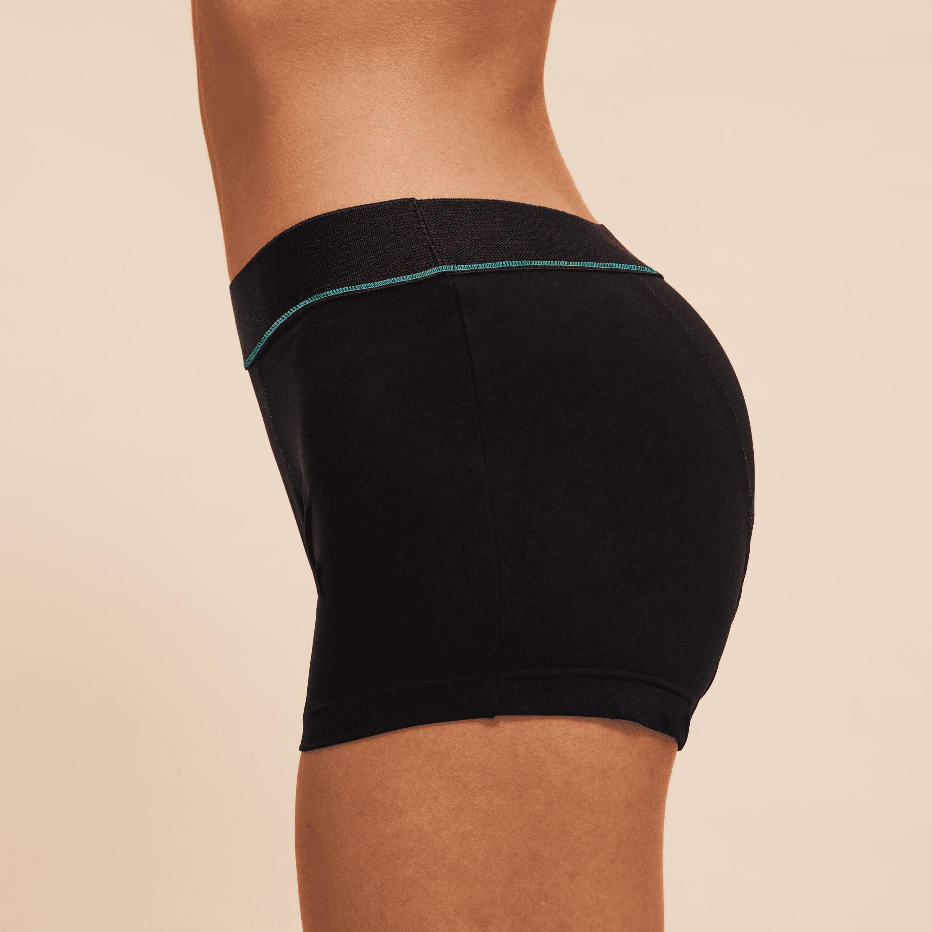 Boxer menstruel Sport Noir absorption MEDIUM 2/4