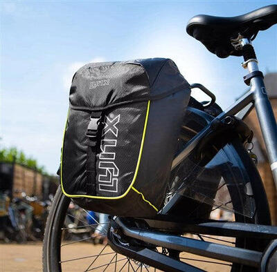 Lynx dubbeltas lake - compacte fietstas van 31 liter