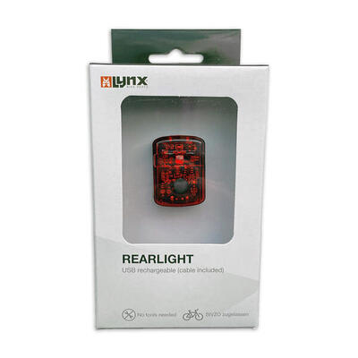 Lynx achterlicht easyfix usb