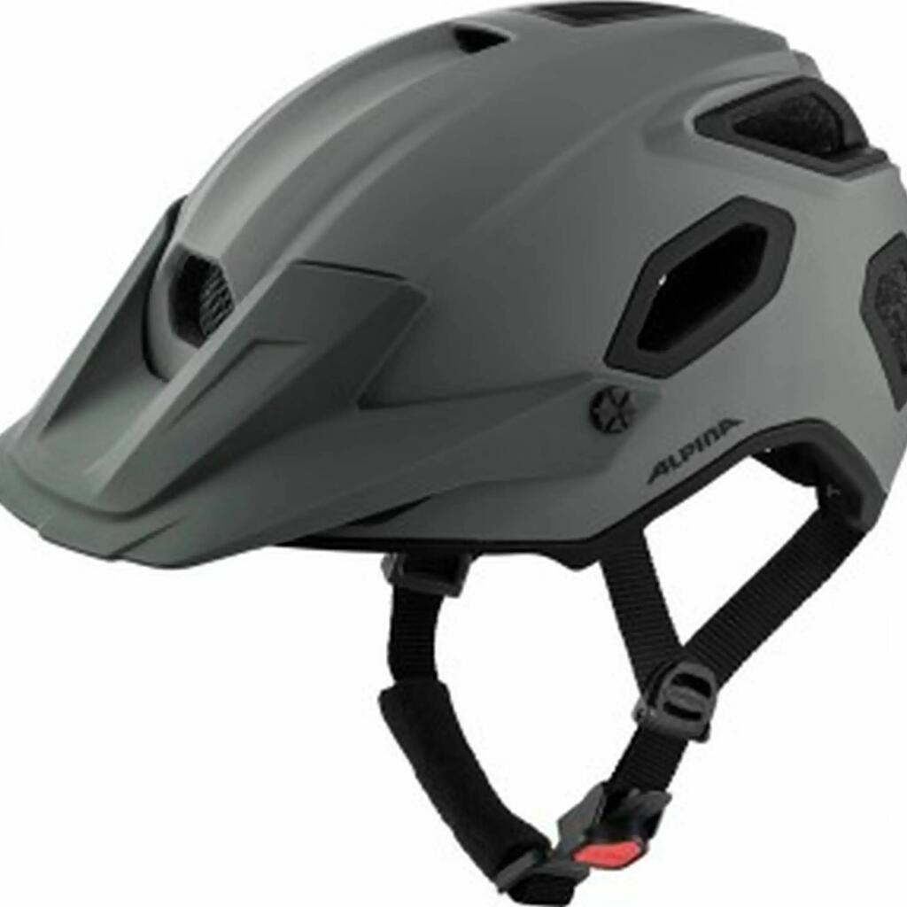 Olympic Sportswear Alpina MTB Helmet Comox 52-57 Matt Gray