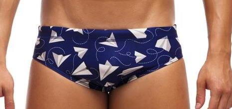 Kąpielówki męskie Funky Trunks Paper Plain - slipy
