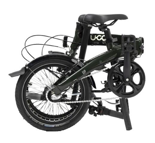 Bicicleta plegable UGO Up 16 i3 Moss Green 3/3