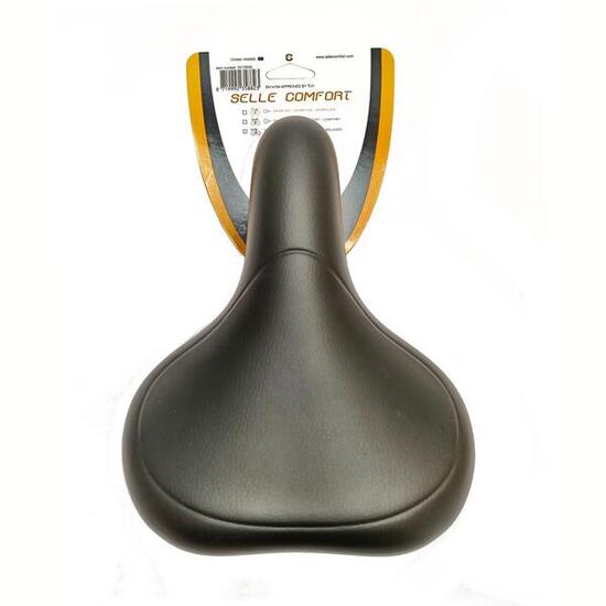 Selle Comfort FC2101A siodełko e‑bike komfortowe z czarnym uchwytem