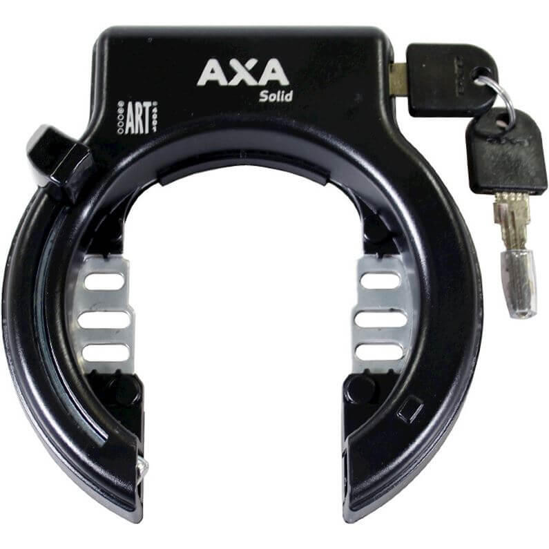 AXA Solid Black Ring Lock - 14 cm - ART2 Security