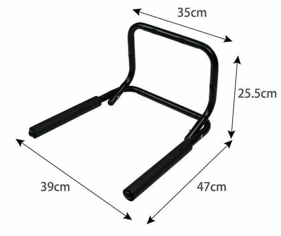 Edge Inklapbare Fietshouder voor Muurbevestiging 4/4
