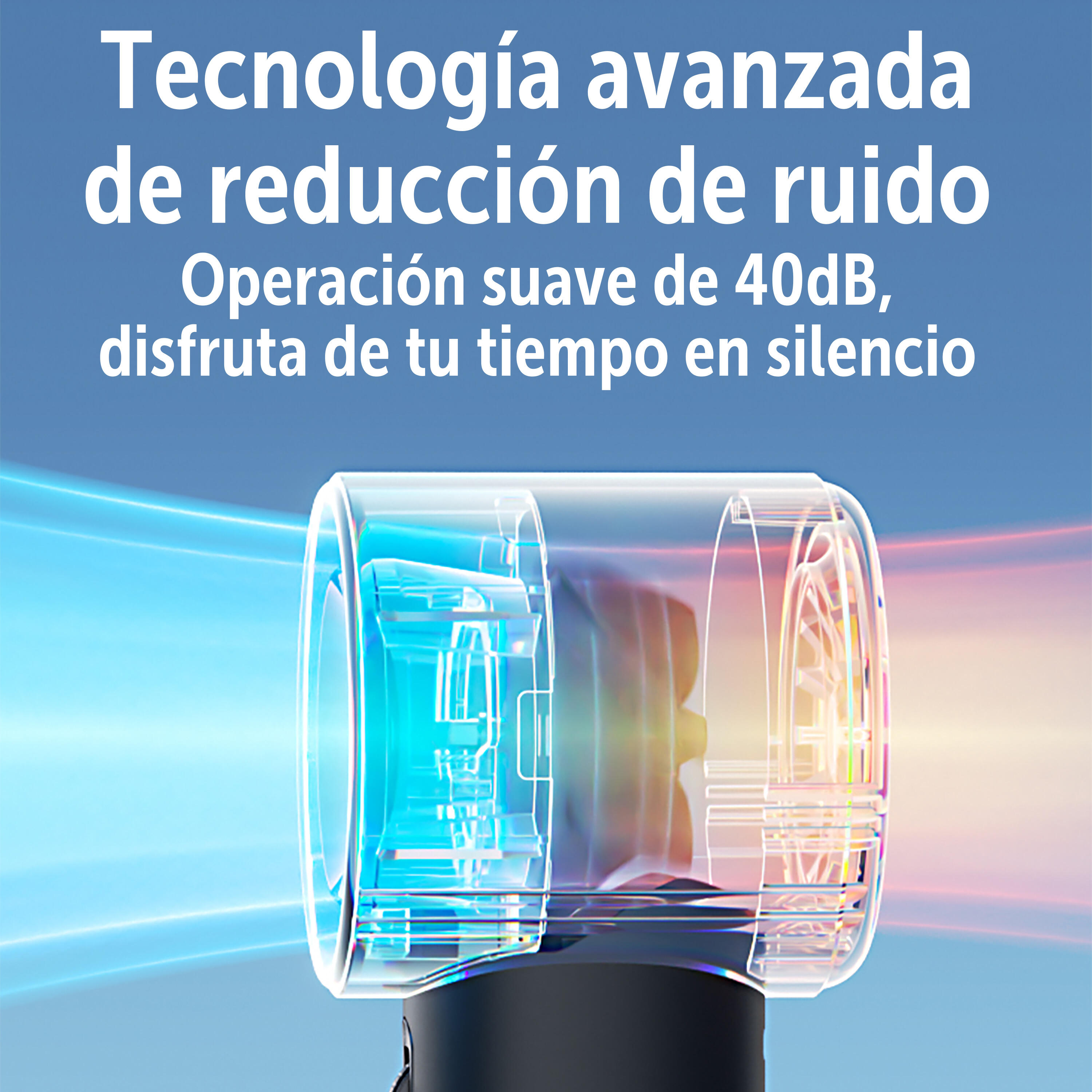 Jisulife ventilador portátil de mano Fan Pro 1 S 5000mAh, gris metalizado 5/5