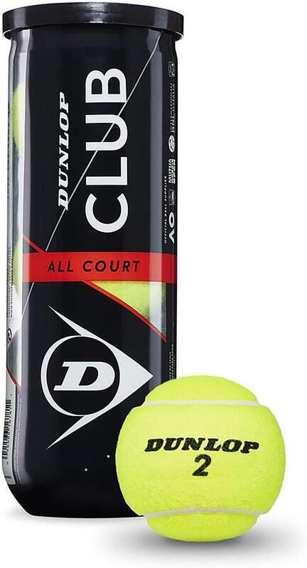 2 Botes Pelotas Tenis Club All Court Dunlop, 2 botes de 3 pelotas tenis 2/2