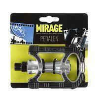 Mirage Pedale - Antirutsch Aluminium Silber für Optimalen Halt
