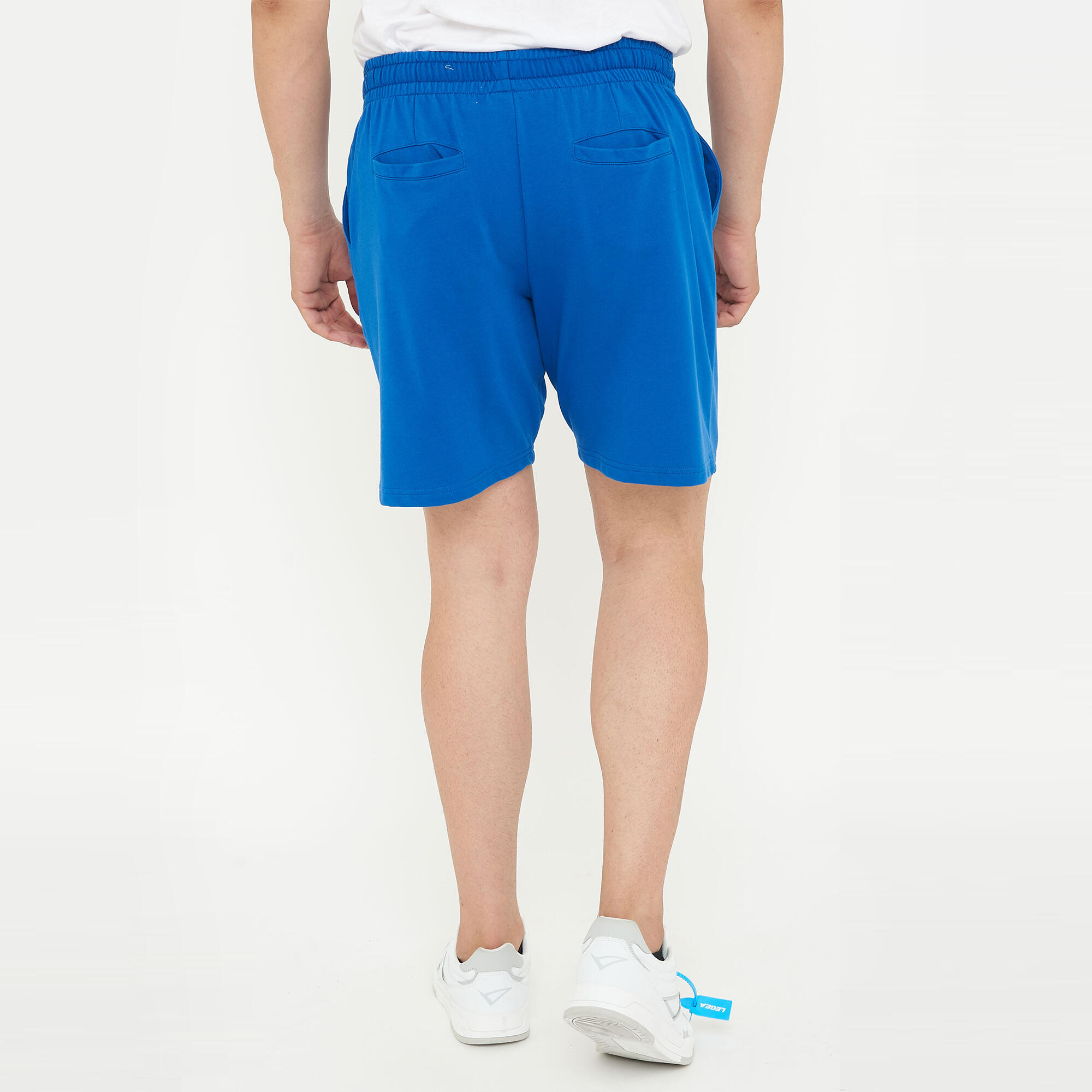 Sportshort aus Baumwolle für Herren F7 azurblau 2/6