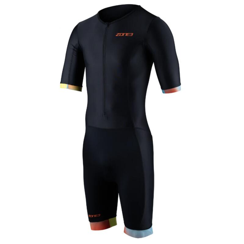 Trifonction Triathlon Men's Zone3 Activate+ Shortsleeve Trisuit 2/7