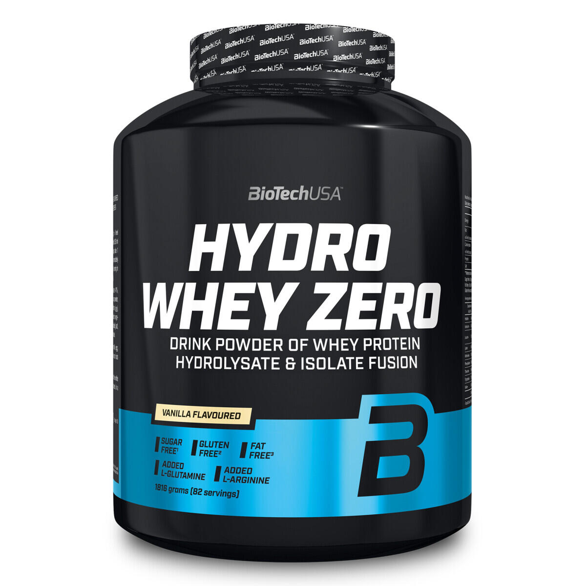 BIOTECHUSA Gehydrolyseerde Wei - Hydro Whey Zero (1,8kg) - Vanille
