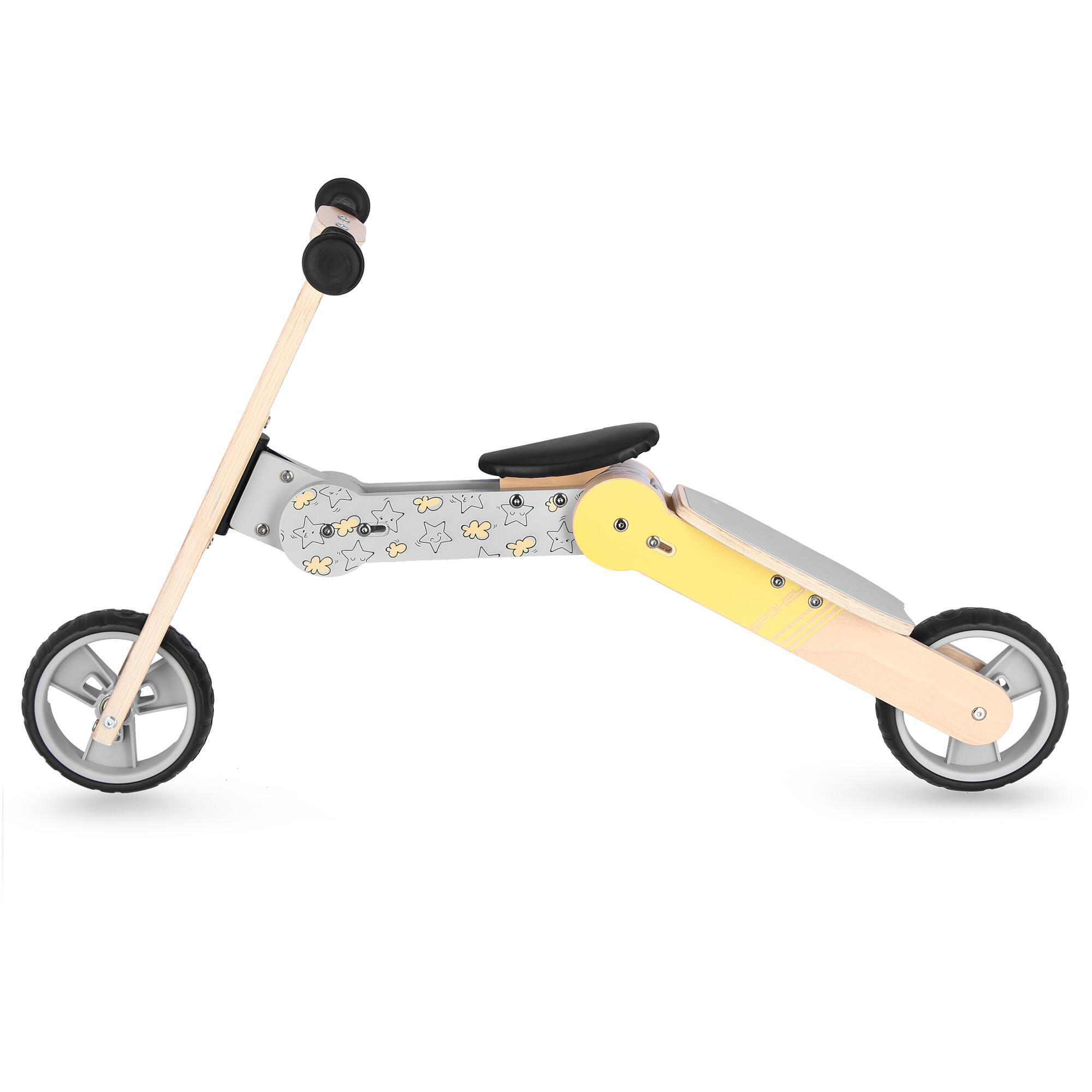 Rowerek biegowy i hulajnoga dziecięca 2w1 Spokey WOO-RIDE MULTI 2/7