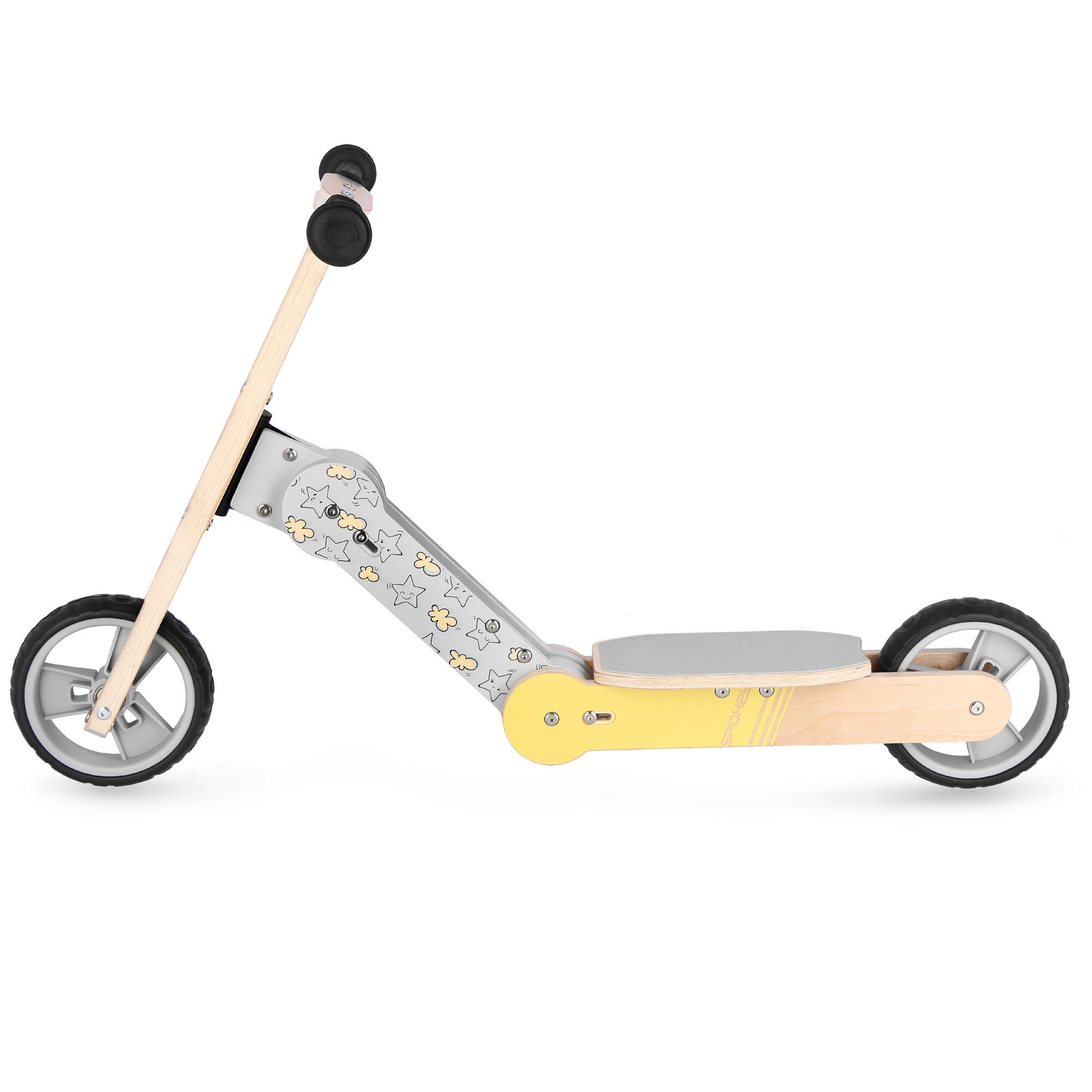 Rowerek biegowy i hulajnoga dziecięca 2w1 Spokey WOO-RIDE MULTI 3/7
