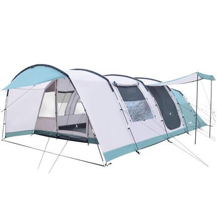 Namiot kempingowy tunelowy Hafslo 6 XL Sleeper Protect, 5-osobowy, 1-2 sypialnie