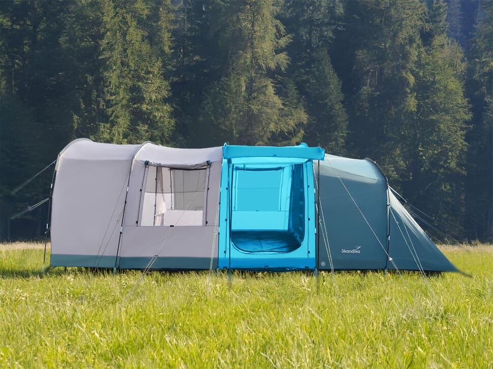 Namiot kempingowy tunelowy Hafslo 5 XL Sleeper Protect, 5-osobowy, 1-2 sypialnie