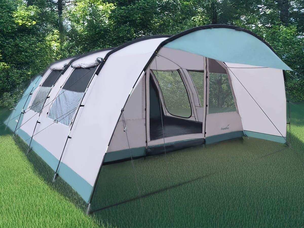 Namiot kempingowy tunelowy Hafslo 5 XL Sleeper Protect, 5-osobowy, 1-2 sypialnie 5/7