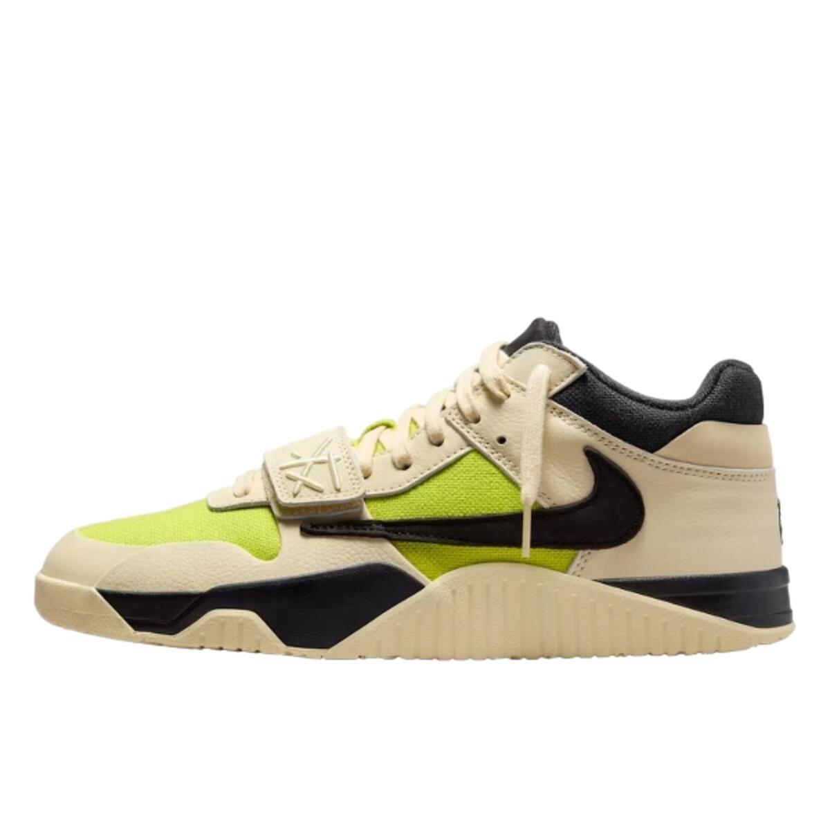 Jordan - Chaussures  Jumpman Jack Tr Travis Scott Bright Cactus - Baskets - Beige - 38 S - Decathlon