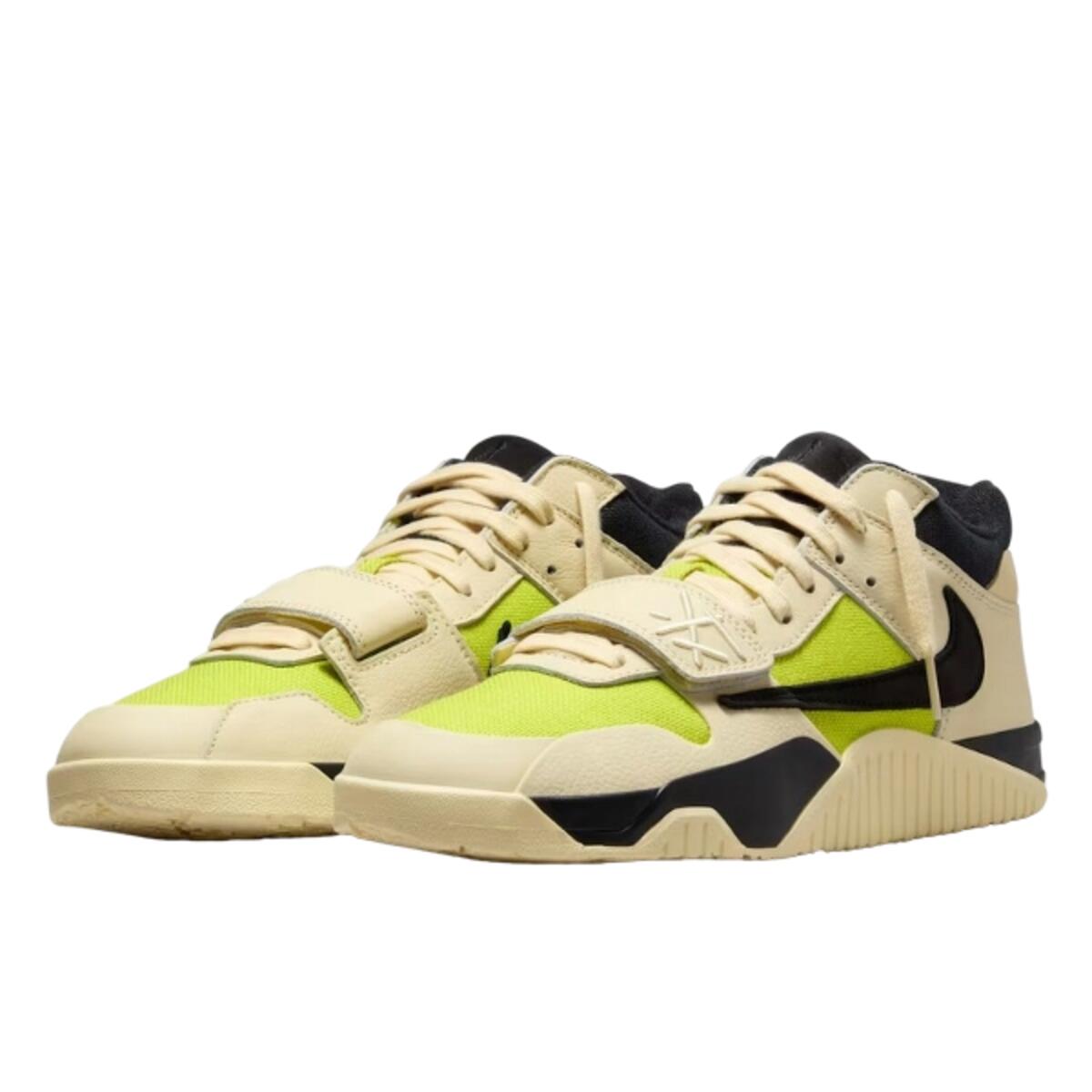 Chaussures  Jumpman Jack TR Travis Scott Bright Cactus 2/4