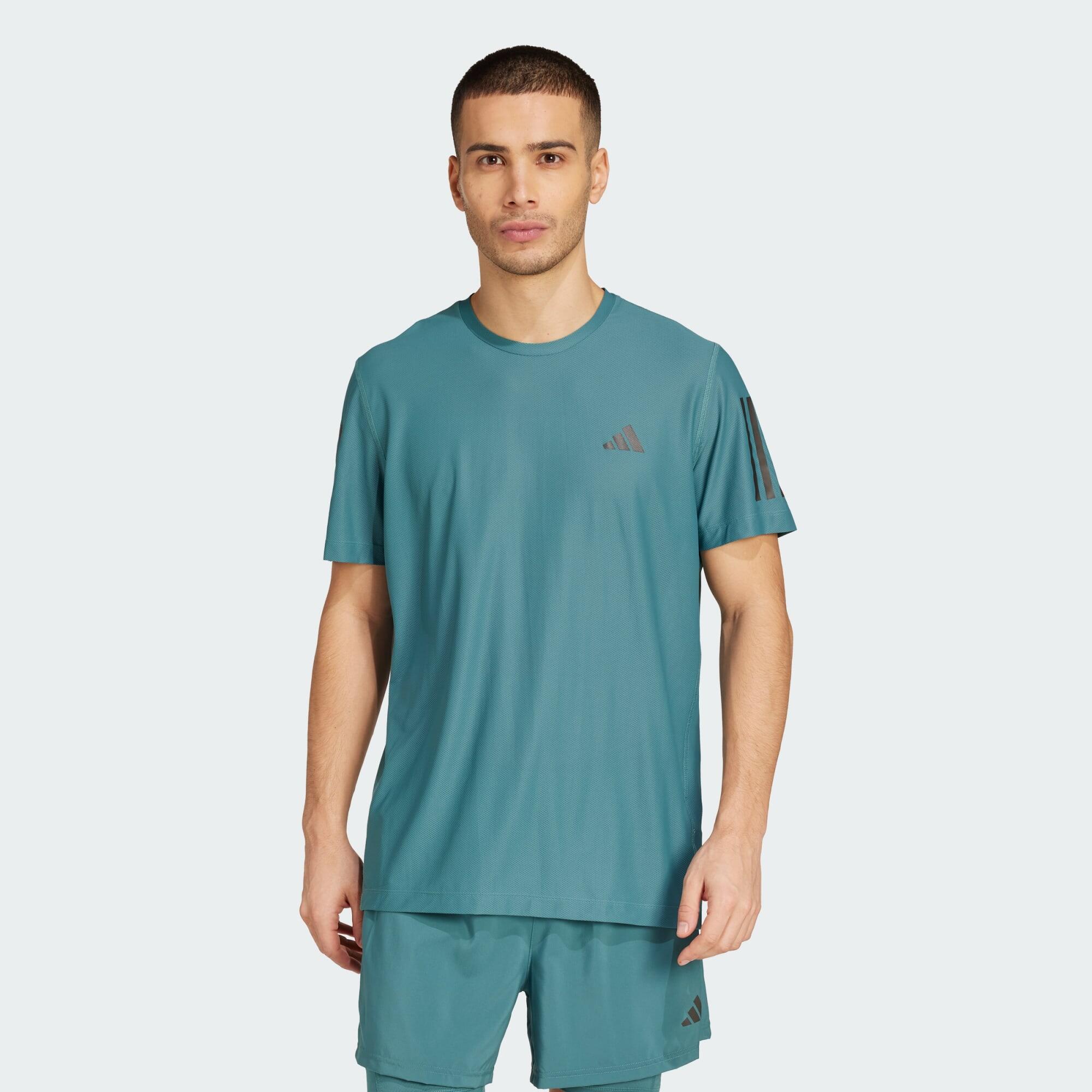 Adidas - T-shirt Own The Run - T-shirt Manches Courtes - Bleu - S - Decathlon