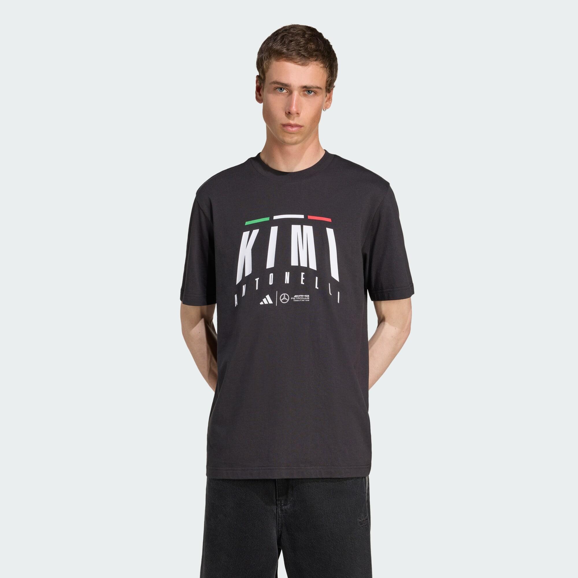 Adidas - T-shirt Kimi Antonelli Mercedes - Amg Petronas Formula One Team - T-shirt Manches Courtes - Noir - 40 M - Decathlon