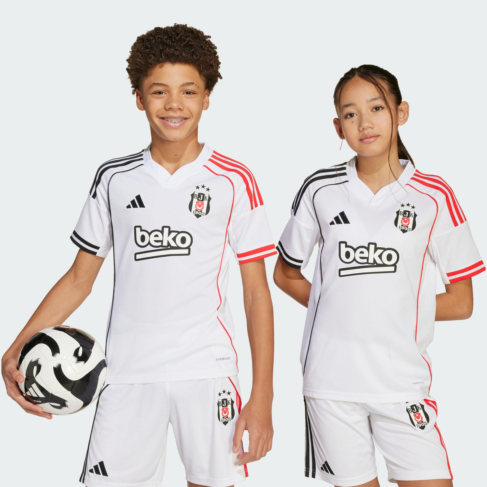 ADIDAS Beşiktaş JK 25/26 Thuisshirt Kids