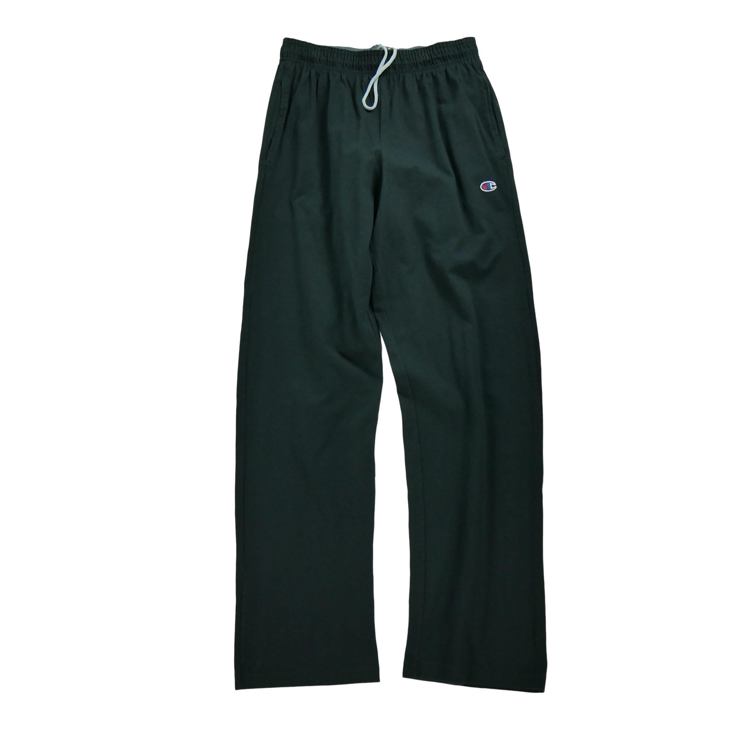 CHAMPION Segunda Vida - Pantalones de jogging negros para hombres - Muy Bueno