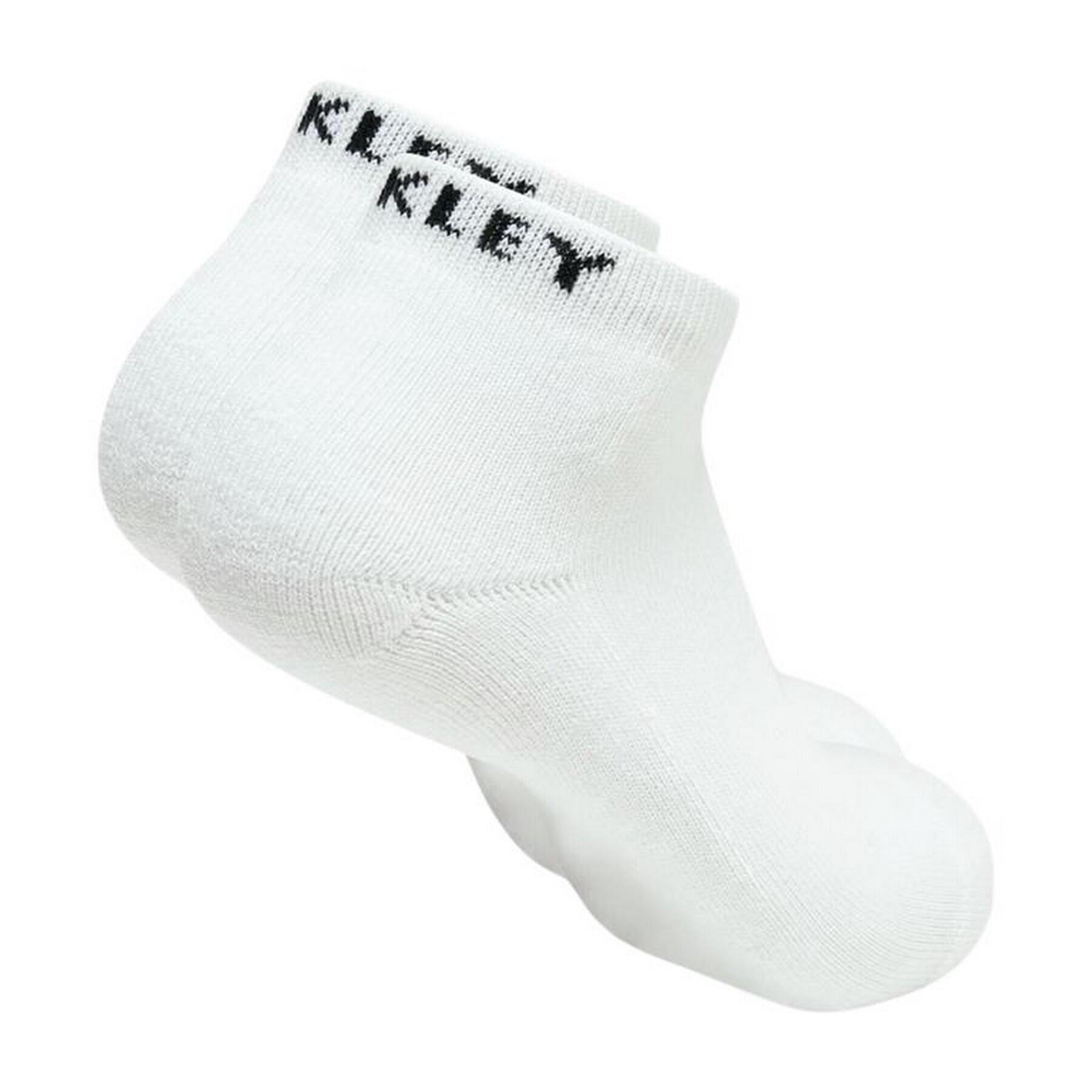 OAKLEY SHORT SOLID SOCKS (3 PCS) - WHITE 3/5