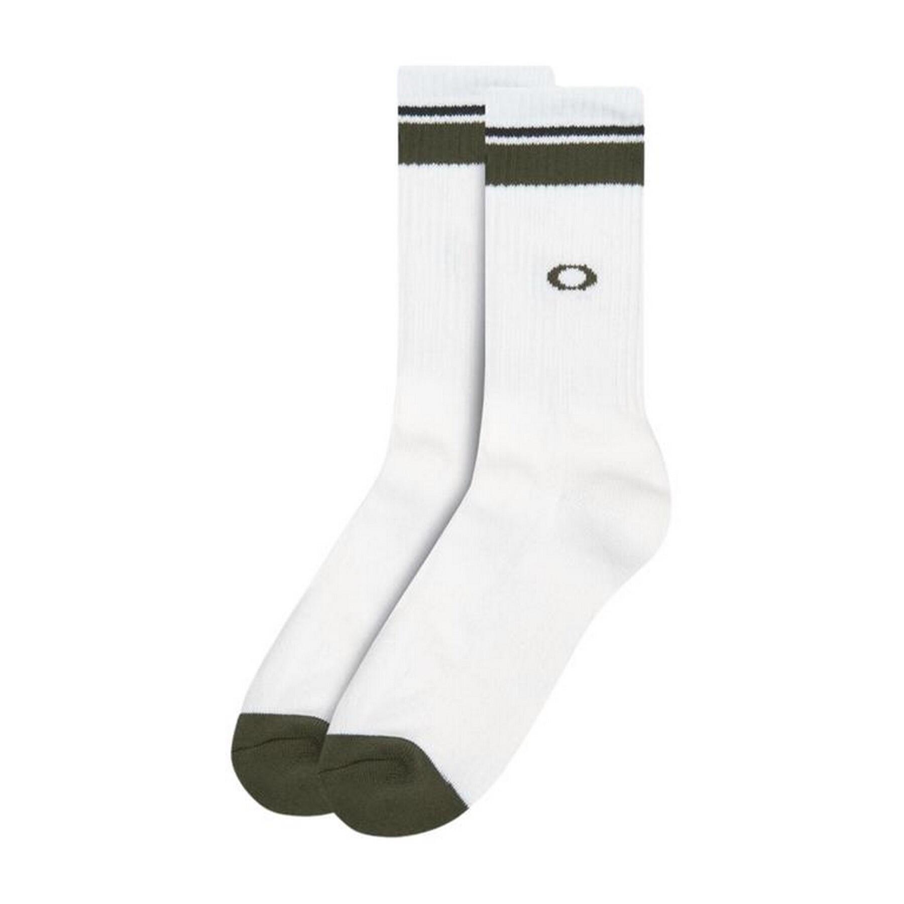 OAKLEY ESSENTIAL SOCKS (3 PCS) - WHITE 2/2