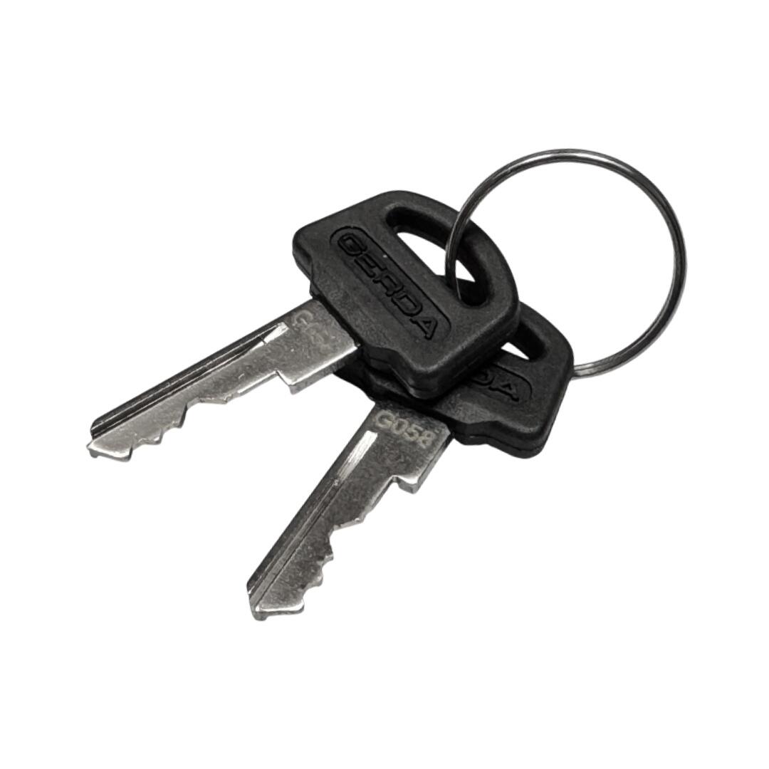 Cadeado de cabo GERDA Flex 1500/8A 150 cm, cabo 8 mm, preto 7/7