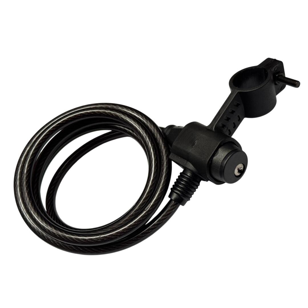 Cadeado de cabo GERDA Flex 1500/8A 150 cm, cabo 8 mm, preto 5/7