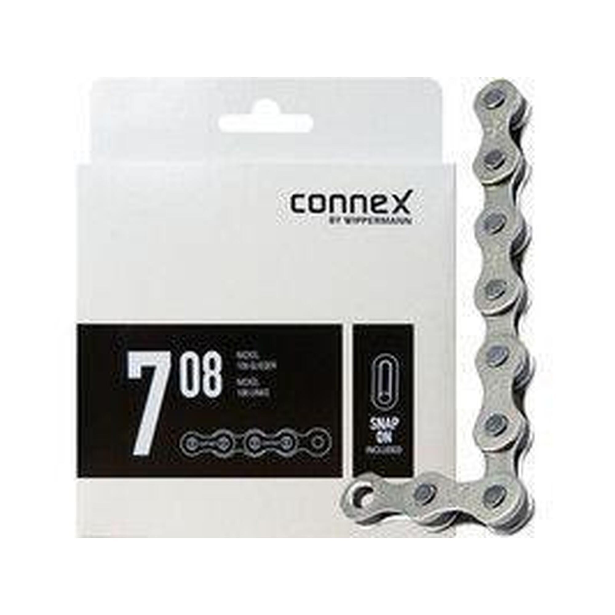 Connex - Cadenas De Vélo 708 En Nickel Pour Atb, Trekking Et Ville - Chaîne - Incolore - Petit - Decathlon