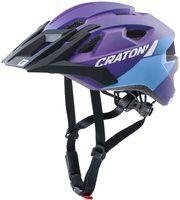Cratoni allride helm uni paars-blauw matt