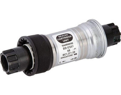 Hoogwaardige shimano bb-es30 trapas 68e - 121 mm octalink bsa
