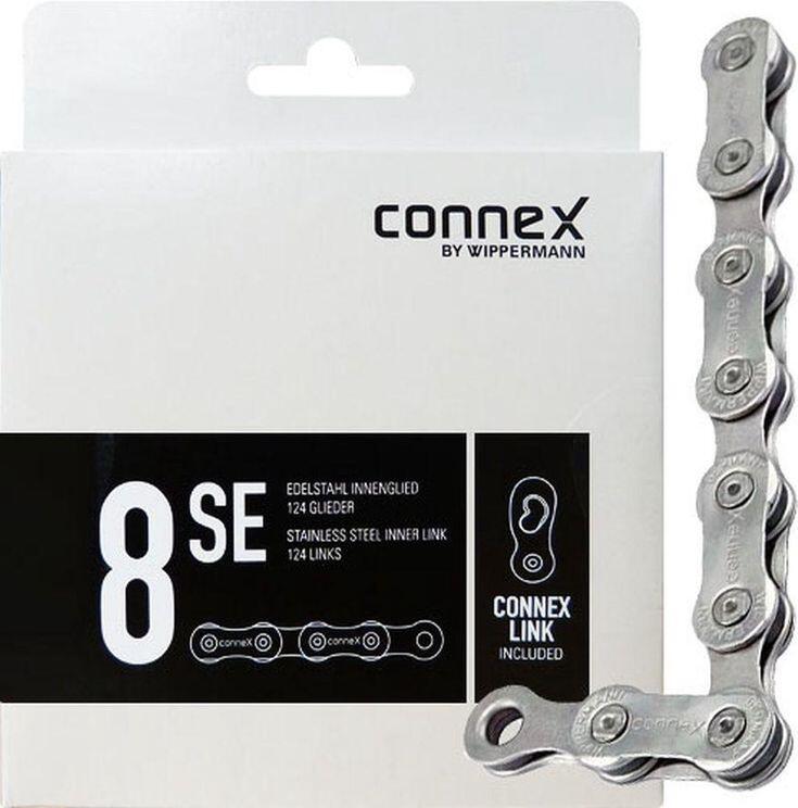CONNEX 8SE Edelstahl E-Bike-Kette für maximale Langlebigkeit