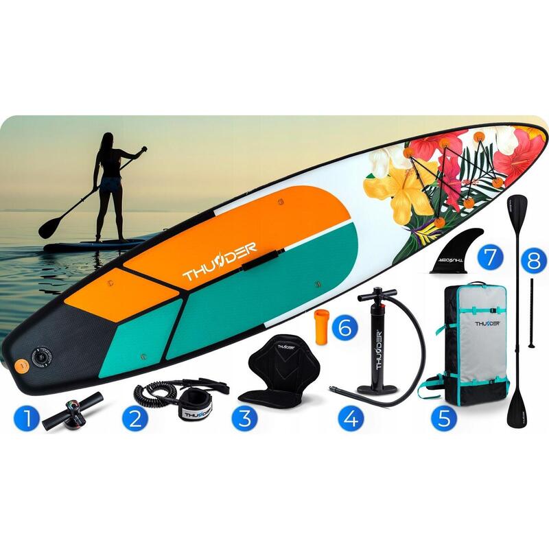 Nafukovací SUP prkna doplňky THUNDER NOX 320 cm