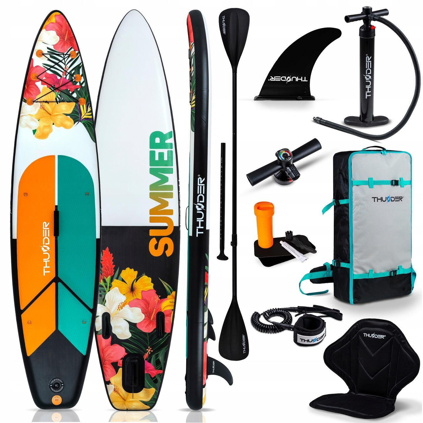 THUNDER Opblaasbaar SUP-board met accessoires THUNDER NOX 320cm