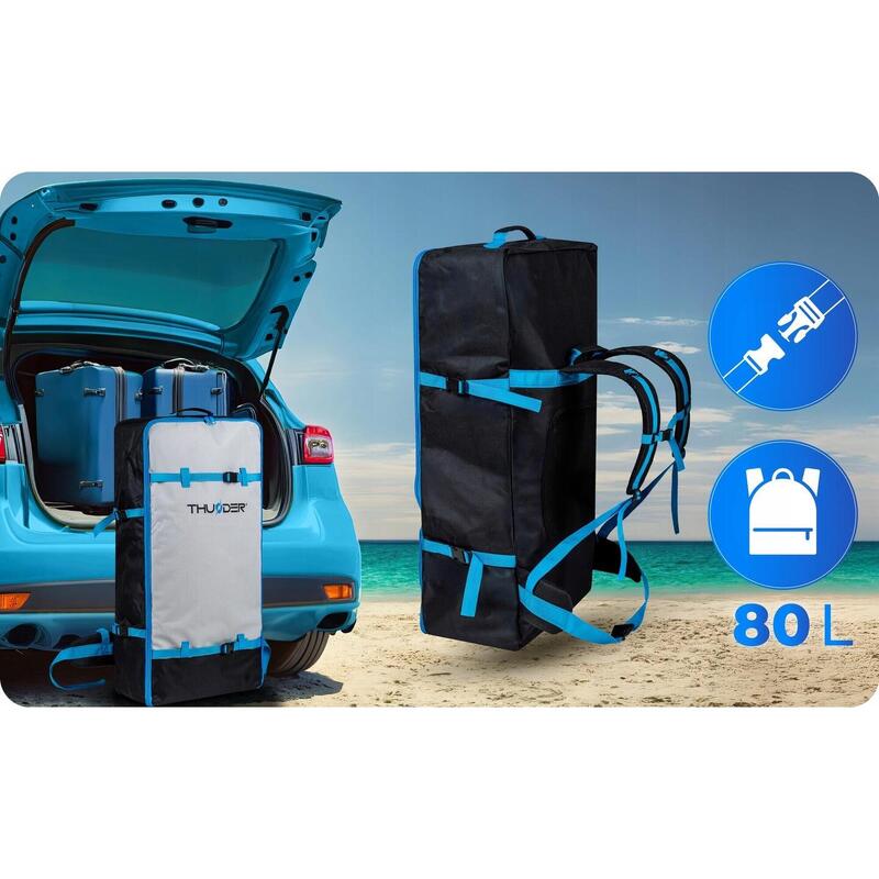 Deska SUP pompowana akcesoria THUNDER STORME 365cm